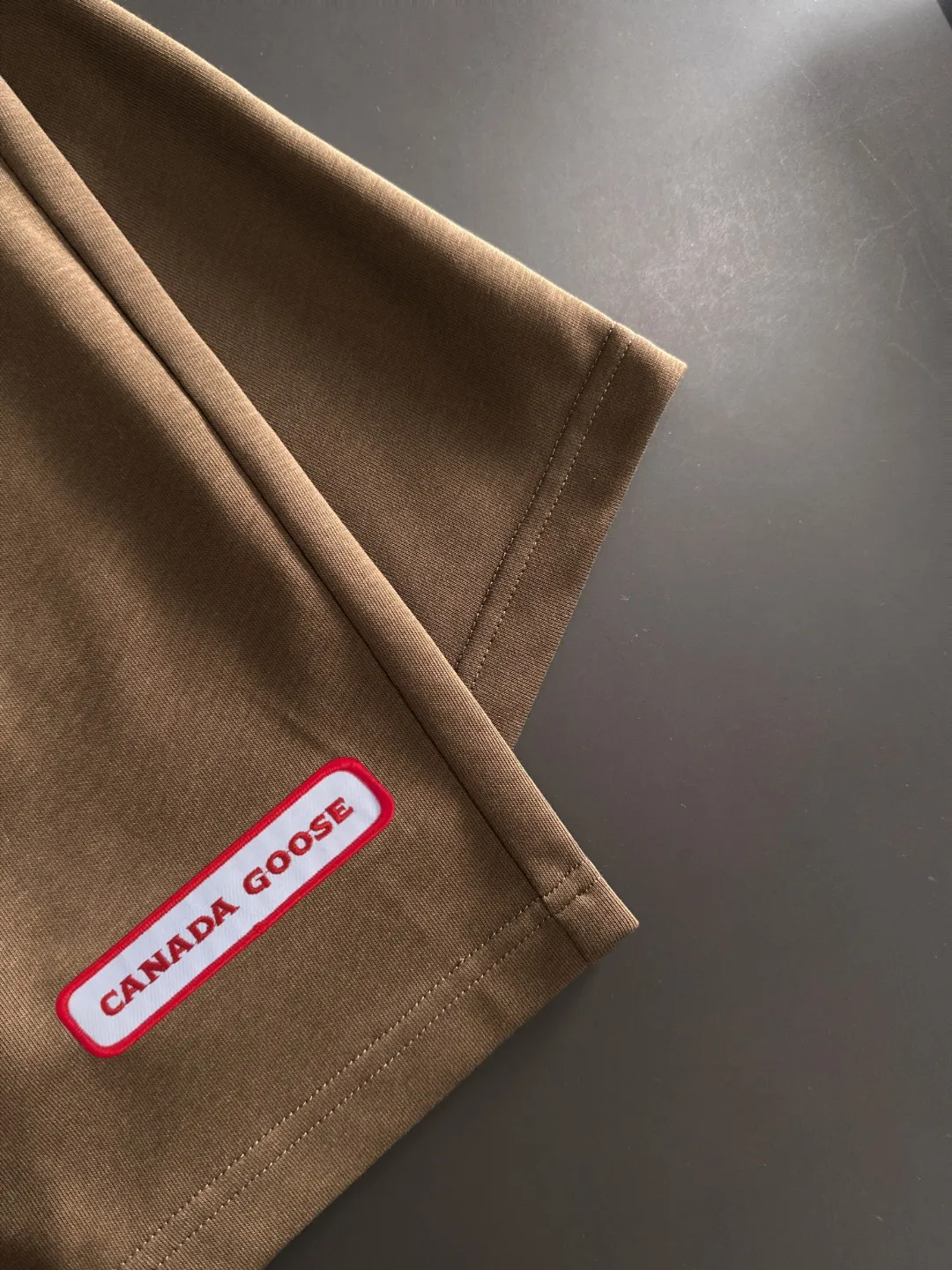 Next day delivery P300 High-end goods Big Goose 2025 new summer elastic band casual shorts, counter-customized fabrics, high breathability and comfort, impeccable details, brand element design concept, reflecting high quality. It feels delicate and soft! It presents a casual cut and the upper body shape is great! Size: M-4XL